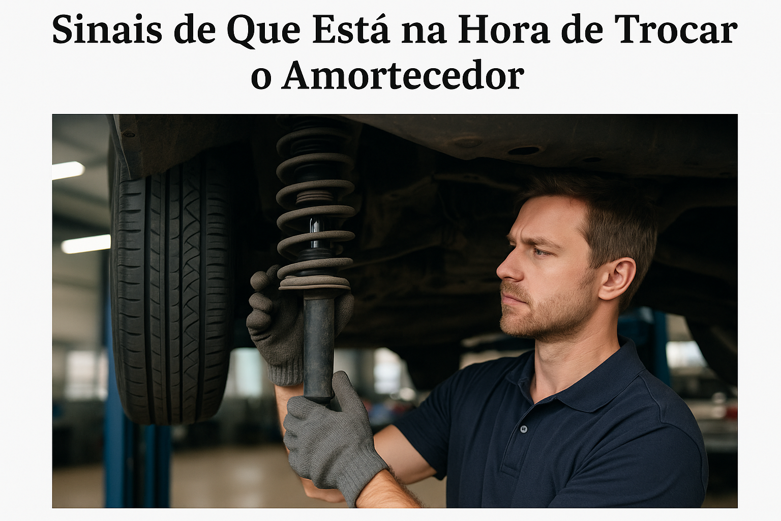 Sinais de Que Está na Hora de Trocar o Amortecedor